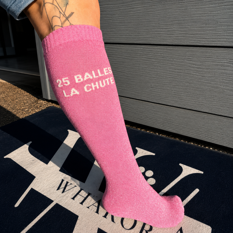 25 balles la chute — chaussettes équitation Allure Club